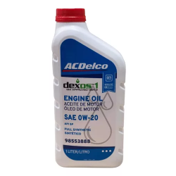 AC DELCO DEXOS 1 0W20